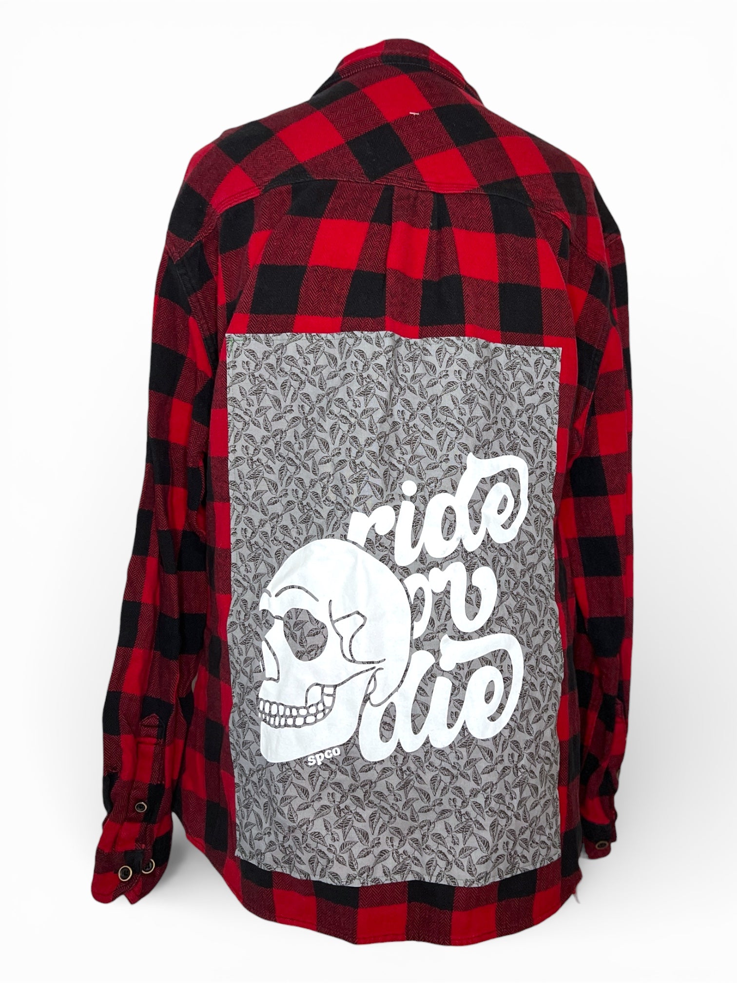 Upcycled Flannel - 2XL