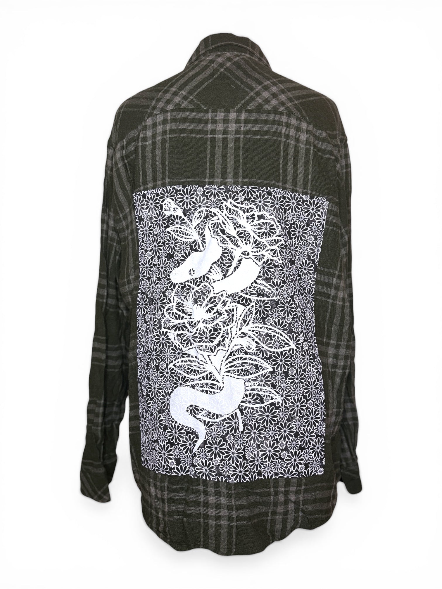 Upcycled Flannel  - XL - #55