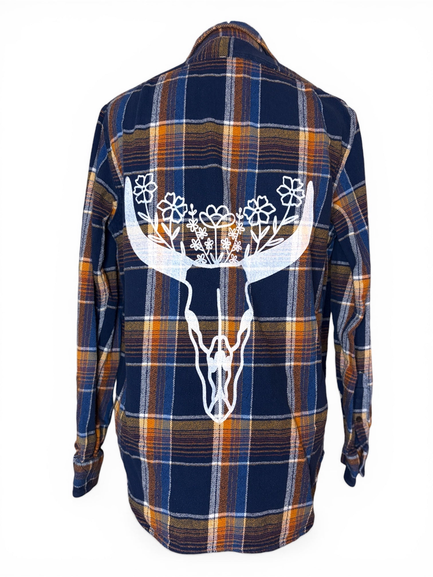Upcycled Flannel - Medium - #92
