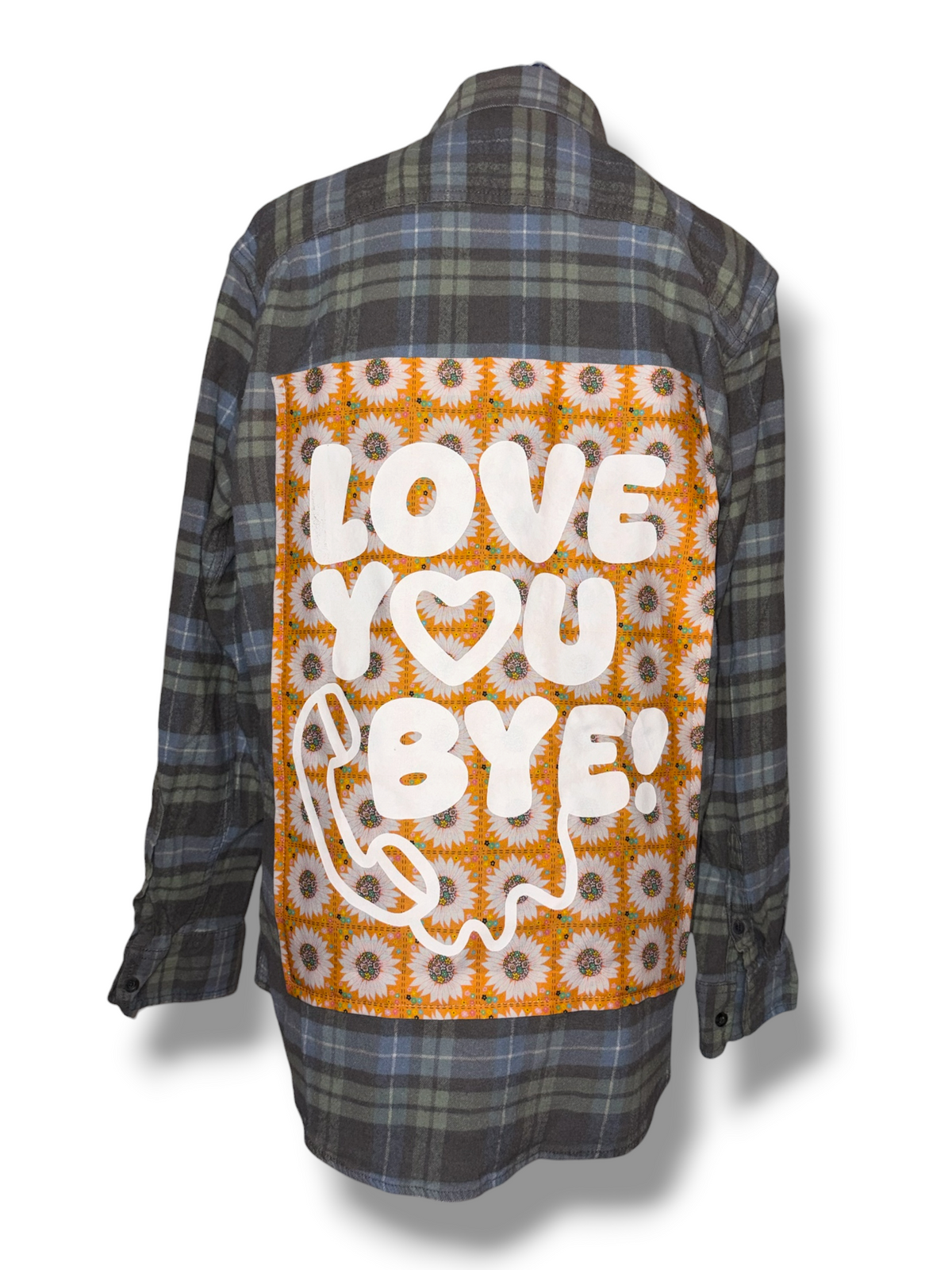 Upcycled Flannel - Large - #43
