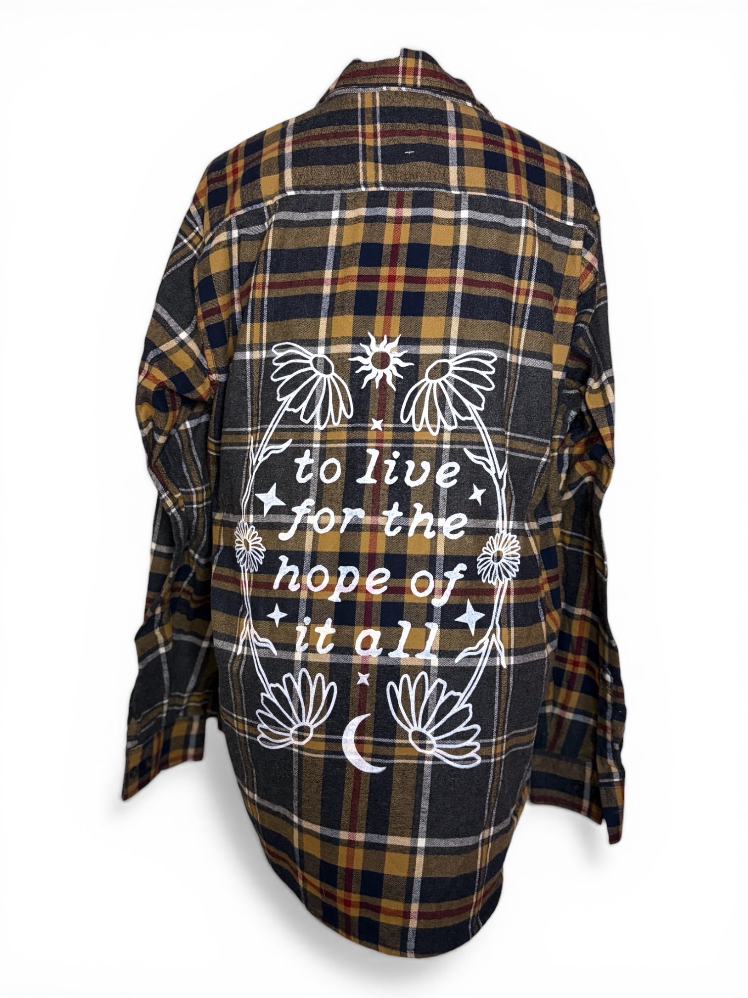Upcycled Flannel - Large - #13