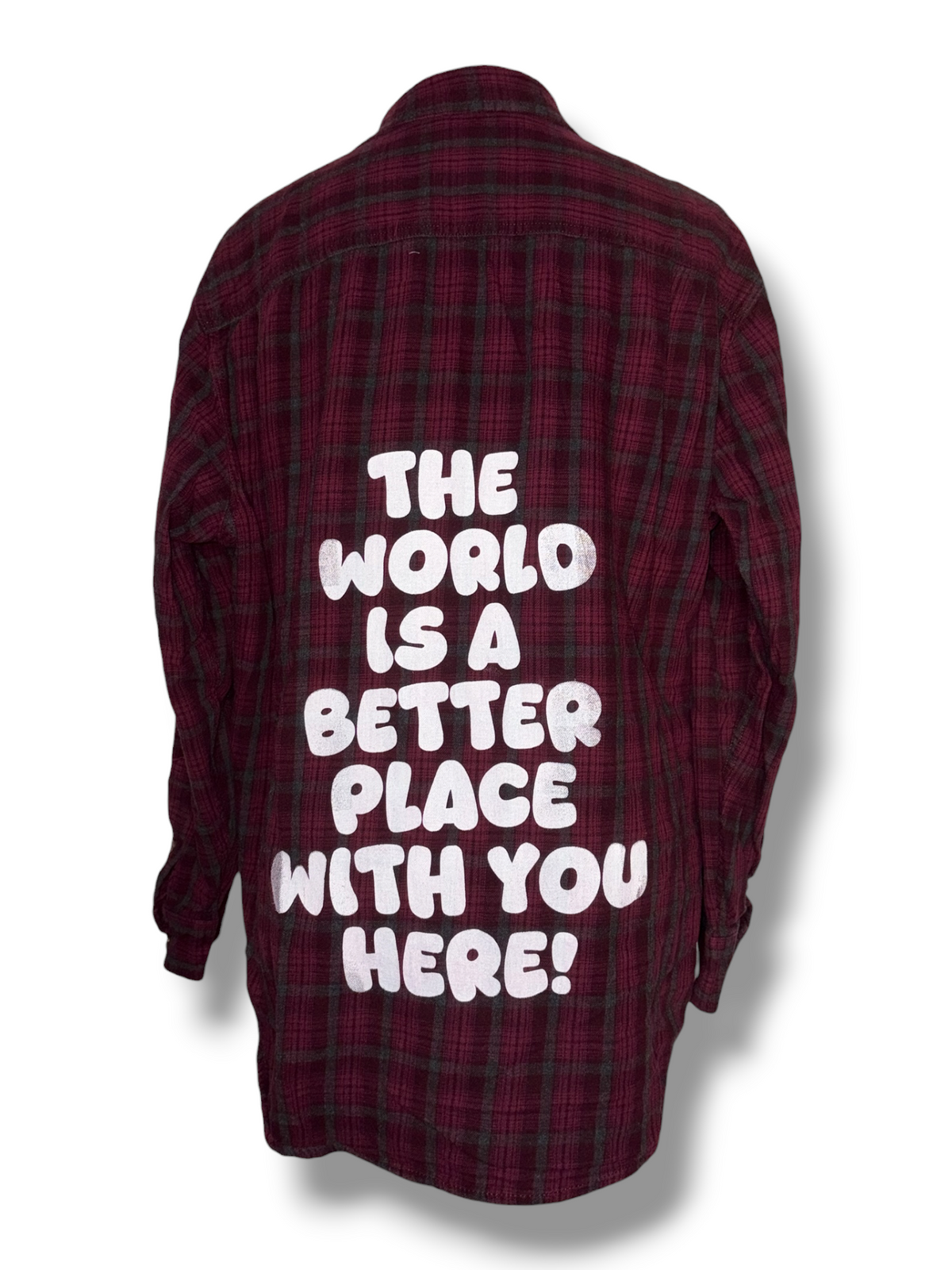 Upcycled Flannel - XL - #4