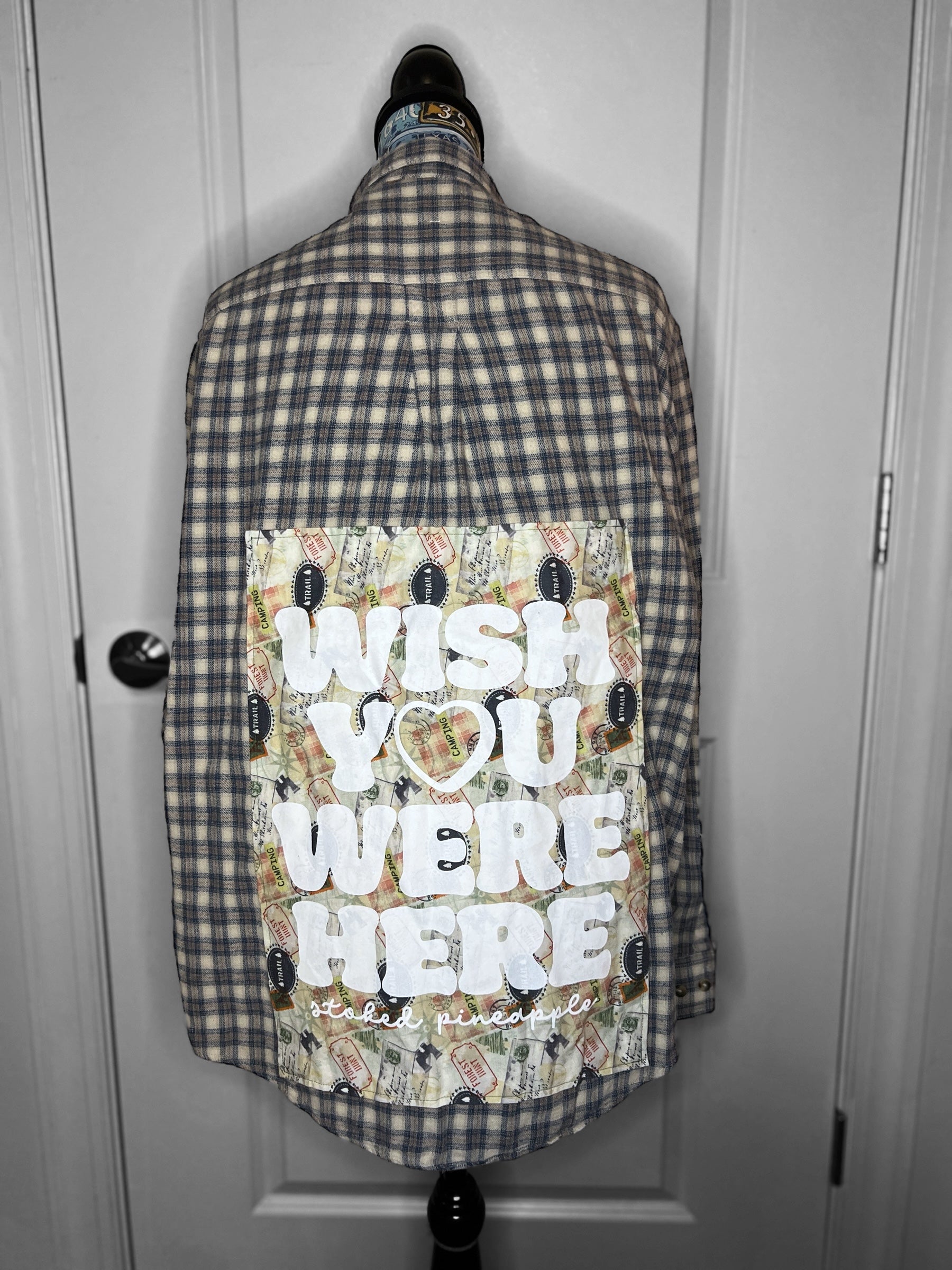 Upcycled Flannel - Large