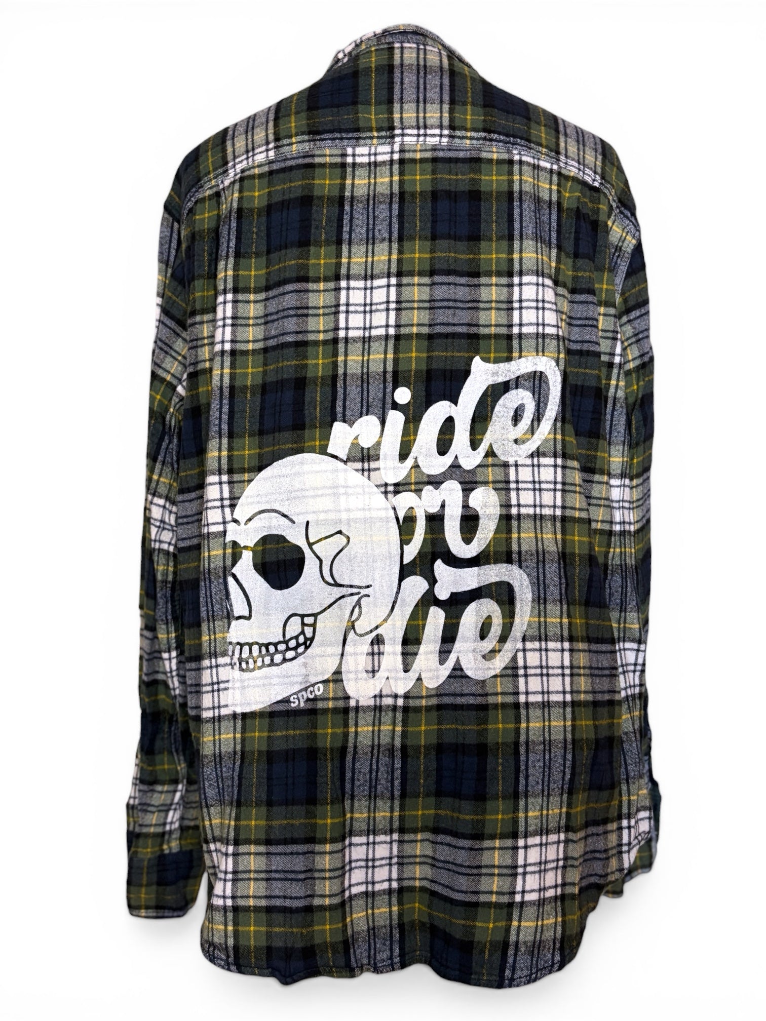 Upcycled Flannel - 2XL - #111