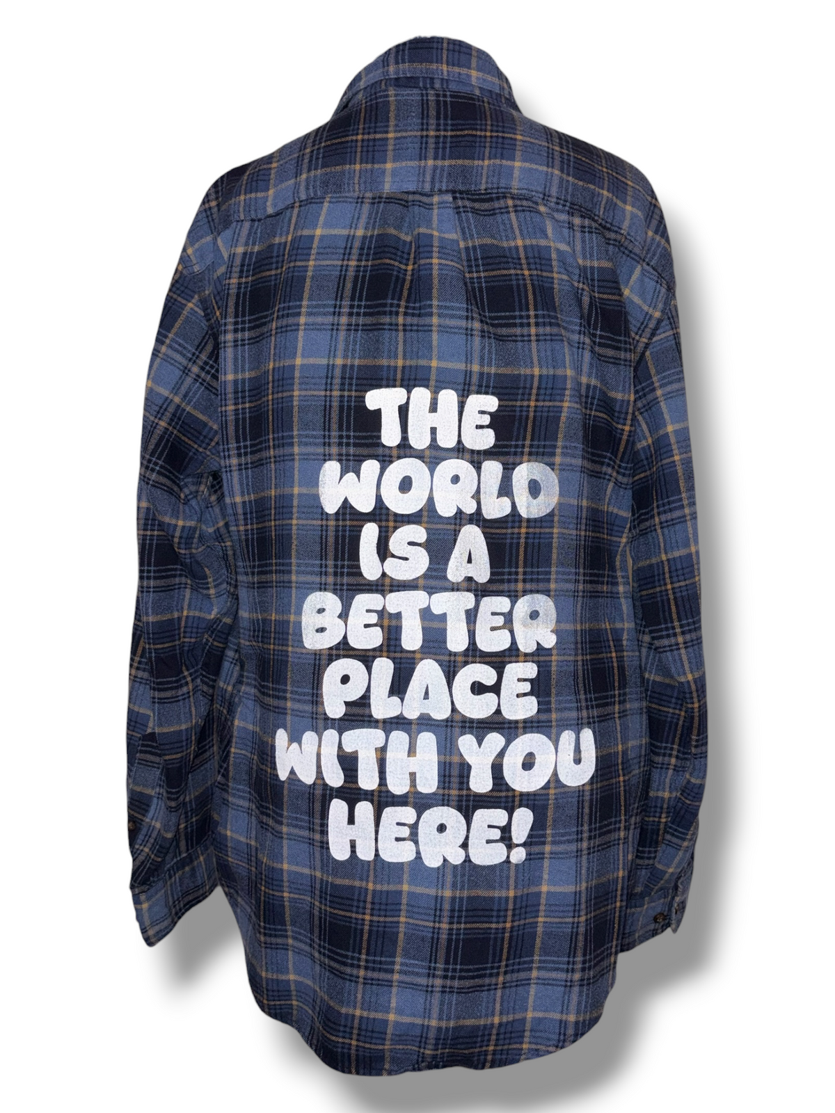 Upcycled Flannel - Large - #6