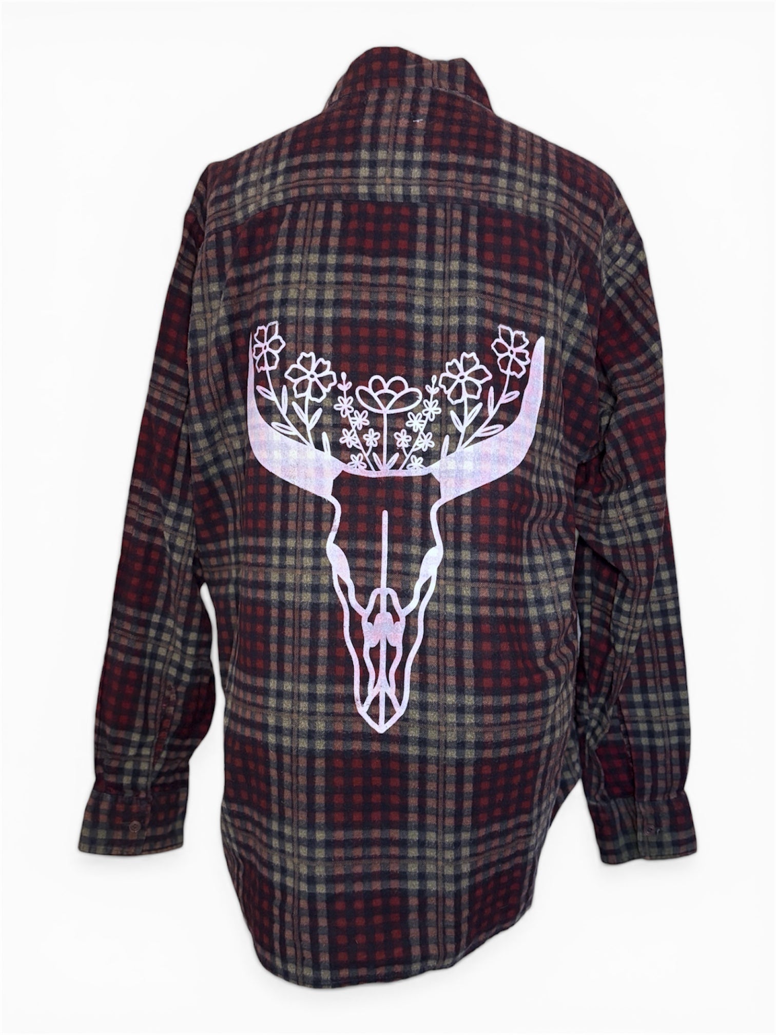 Upcycled Flannel - XL - #36
