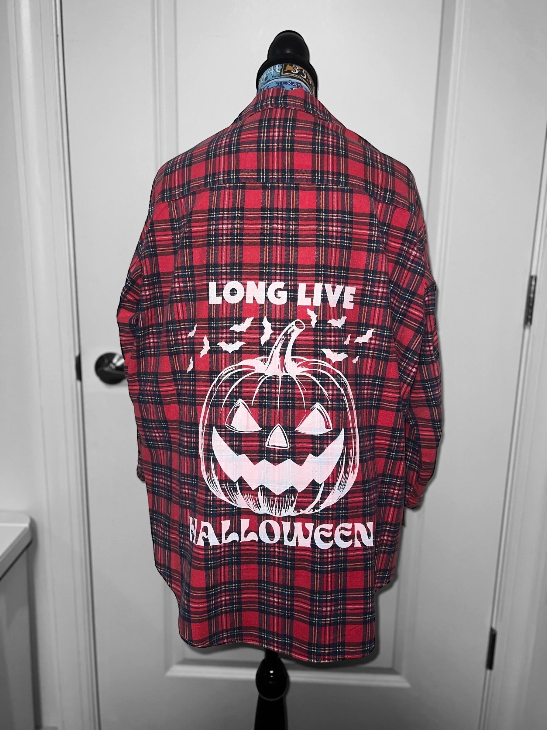 Upcycled Flannel  - XL - elastic sleeve cuffs