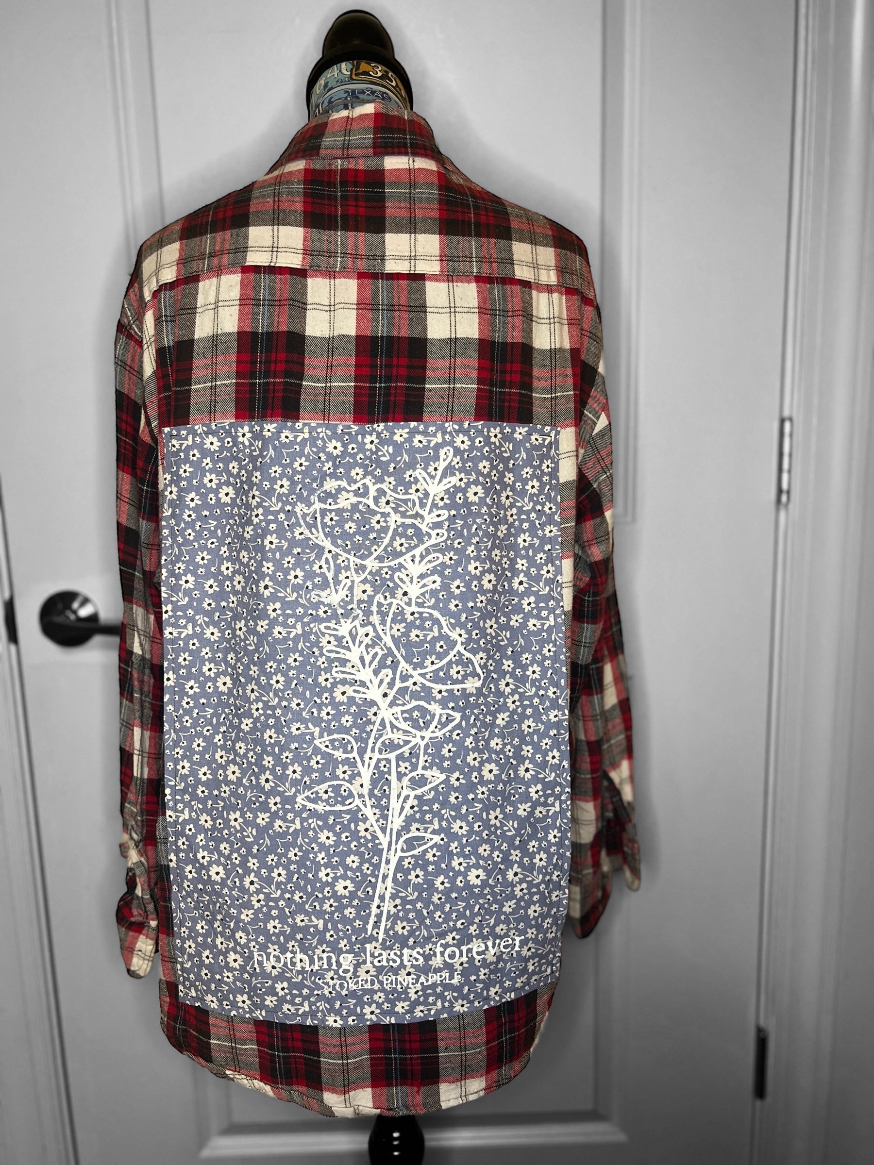 Upcycled Flannel - Small
