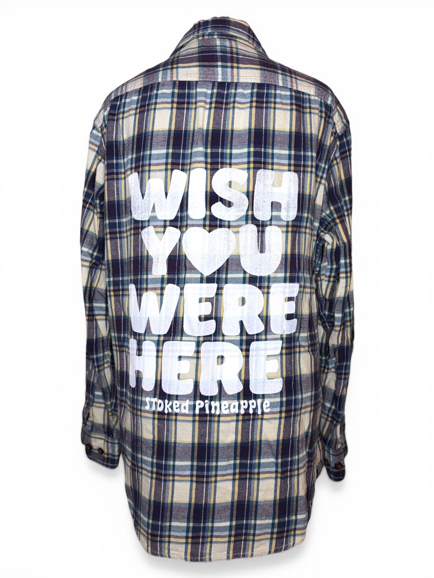 Upcycled Flannel - XL - #74