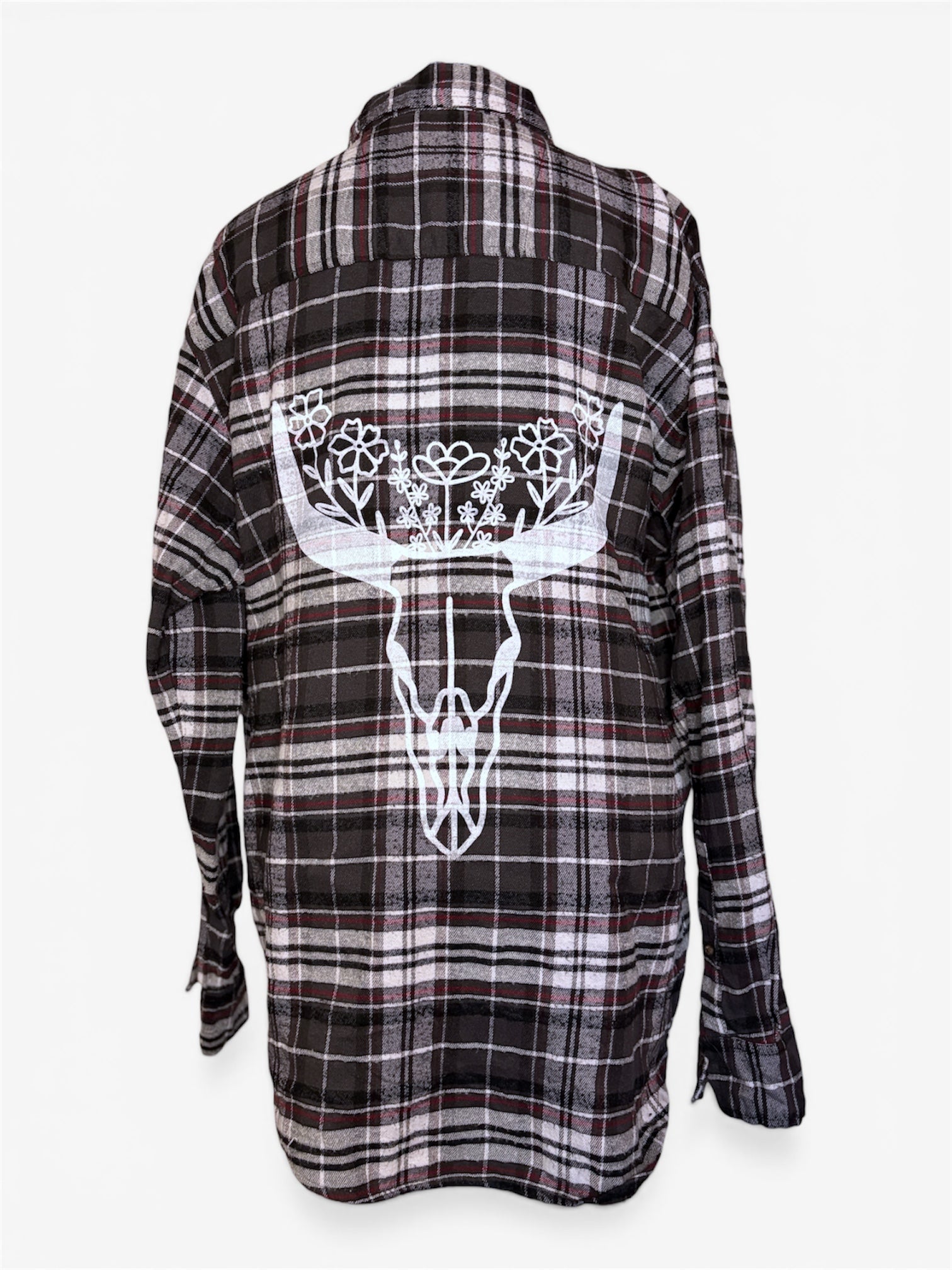 Upcycled Flannel - XL - #35