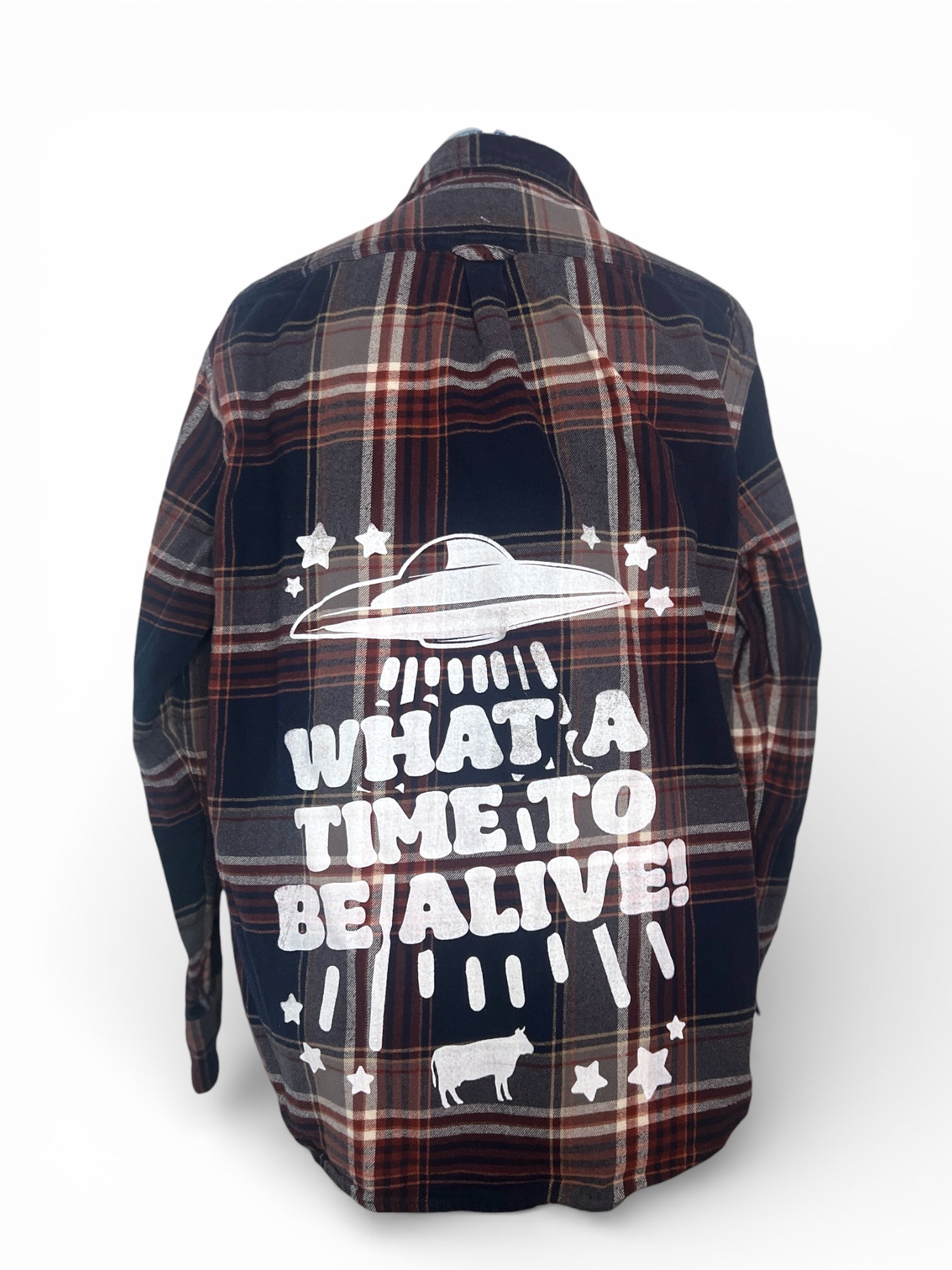 Upcycled Flannel - Medium