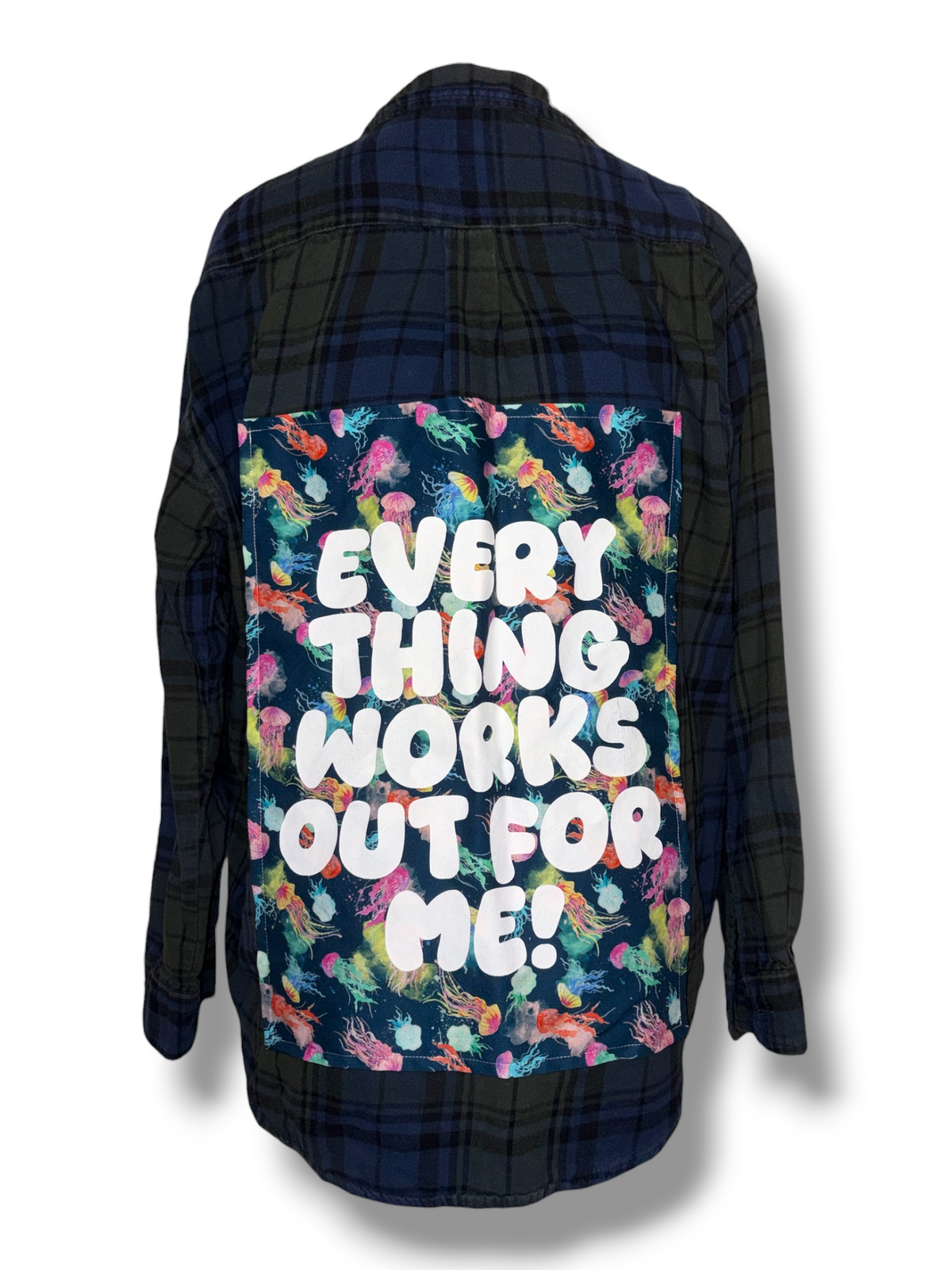 Upcycled Flannel  - XL - #16