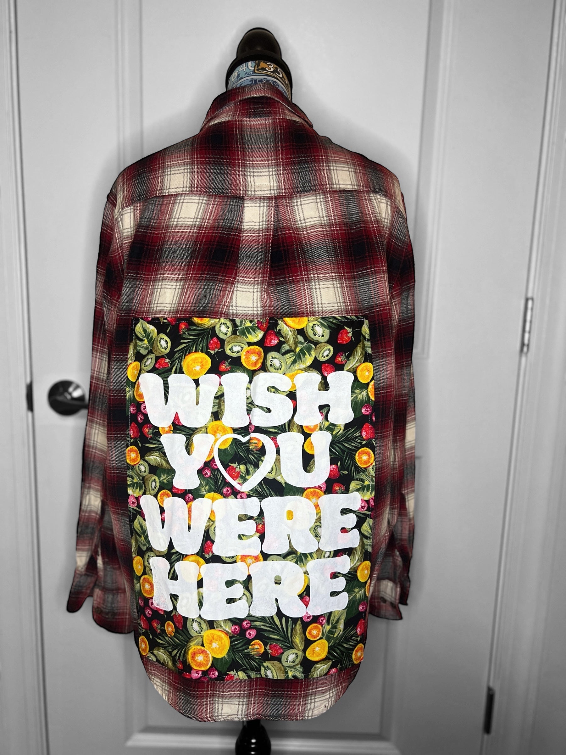 Upcycled Flannel - Medium