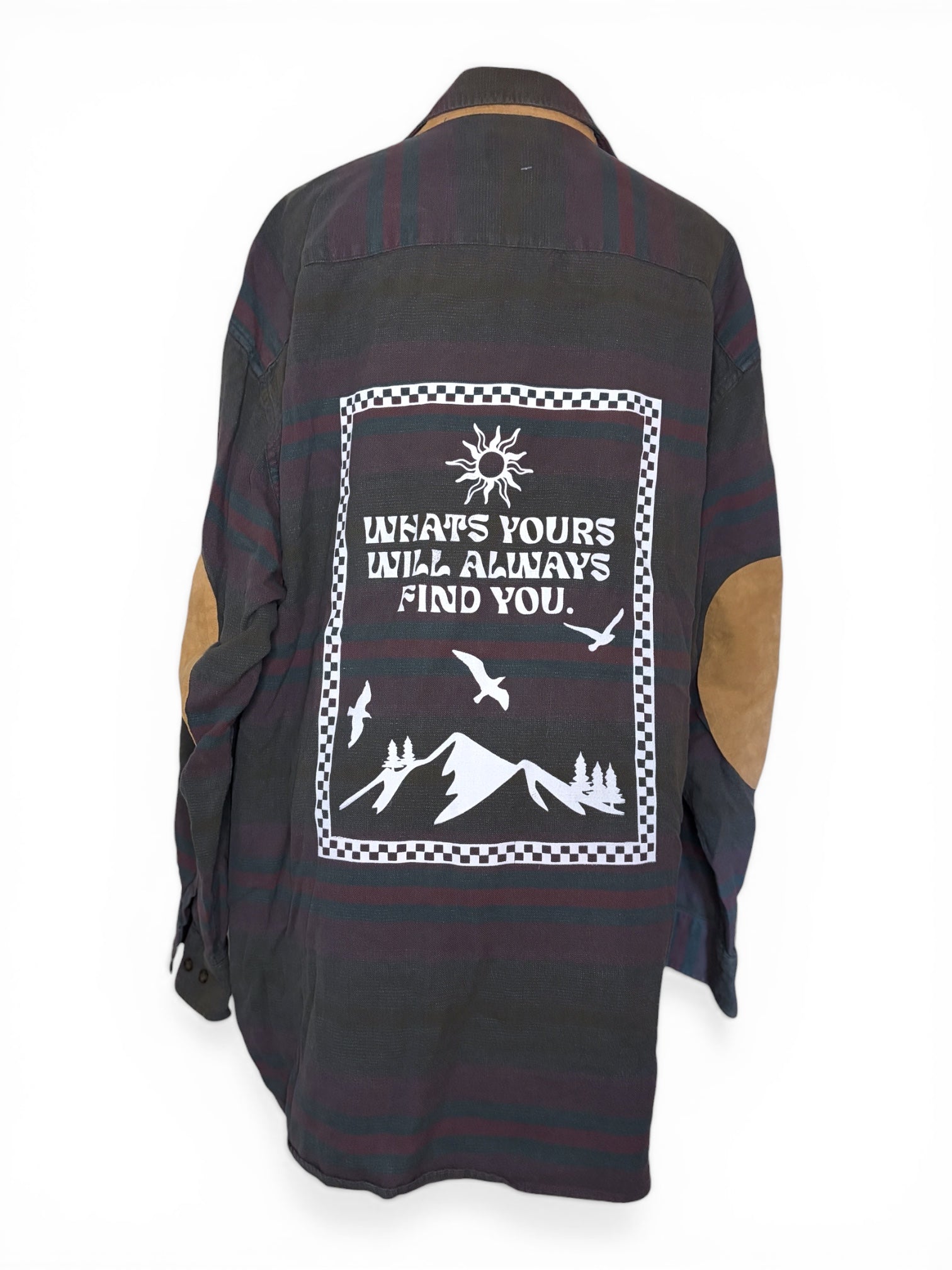 Upcycled Flannel - 3XL Tall - #116