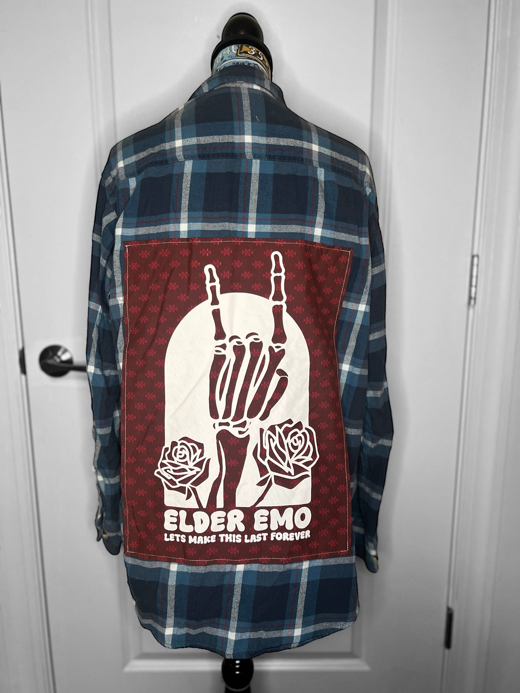 Upcycled Flannel - Medium