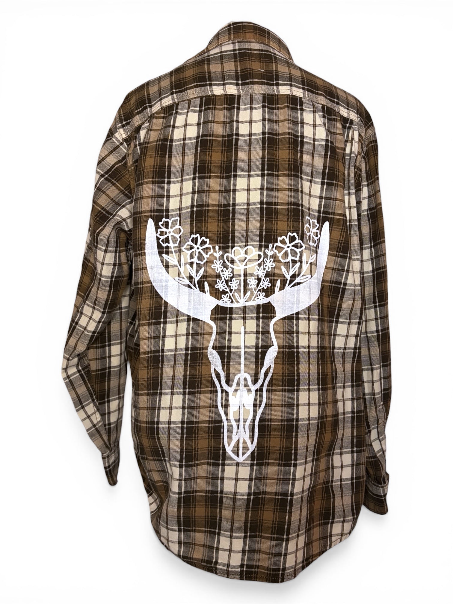 Upcycled Flannel - Large - #19