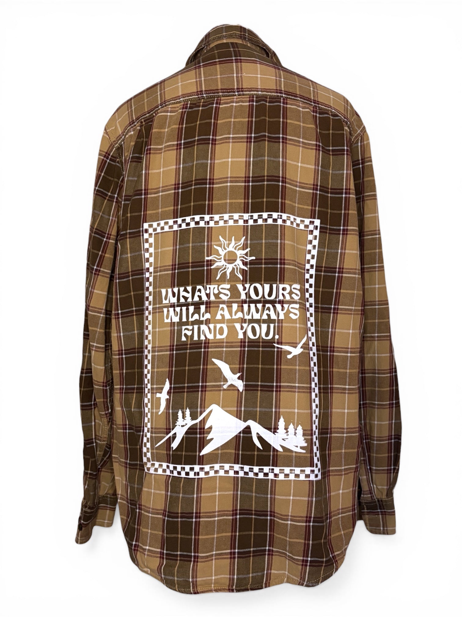 Upcycled Flannel - Large Tall - 17