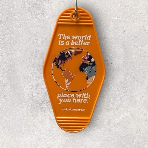 A Better Place Motel Keychain