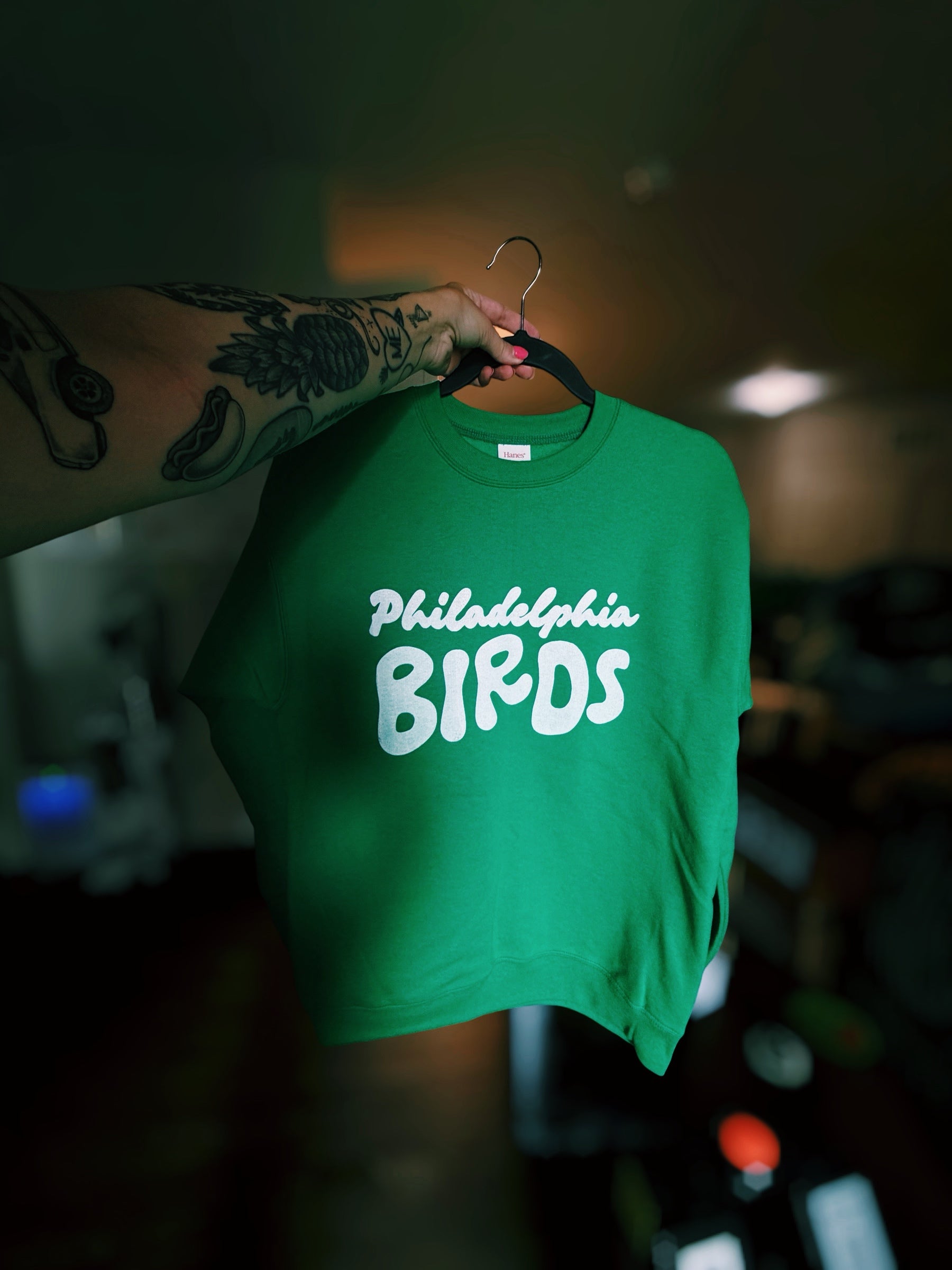 Philadelphia Birds Kelly Green